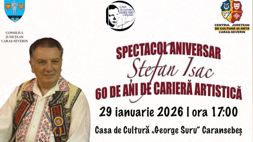 Spectacol aniversar Ștefan Isac – 60 de ani de carieră artistică