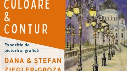 Culoare & contur – dialog vizual la Biblioteca Județeană din Arad