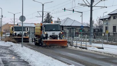 Deszăpezire la Timișoara. Primăria anunță intervenții, șoferii se arată nemulțumiți