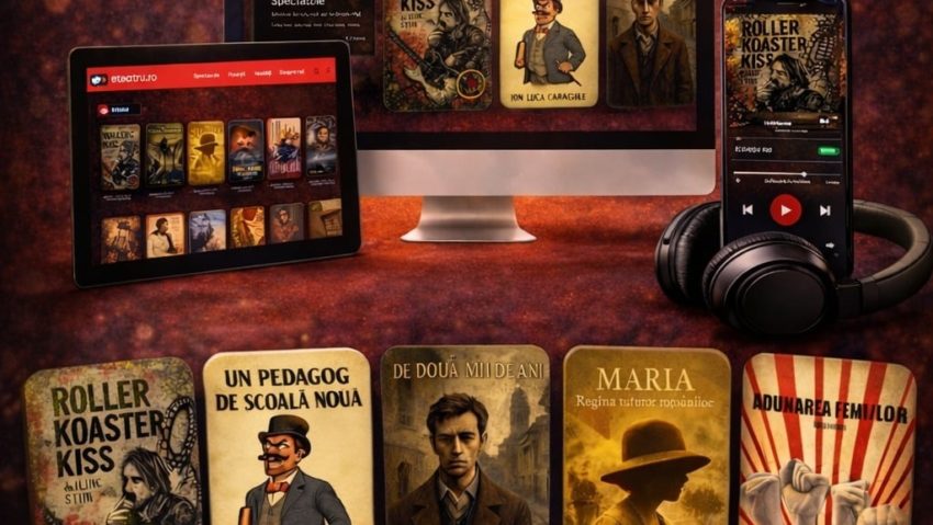 Teatrul Național Radiofonic Radio România lansează noul eteatru.ro, de Ziua Culturii Naționale