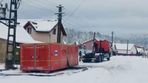 Avarii de curent și intervenții pe drumuri în Timiș: peste 500 de consumatori încă fără energie electrică