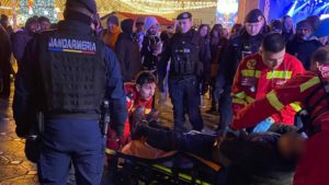 Intervenție de urgență în Piața Victoriei din Timișoara