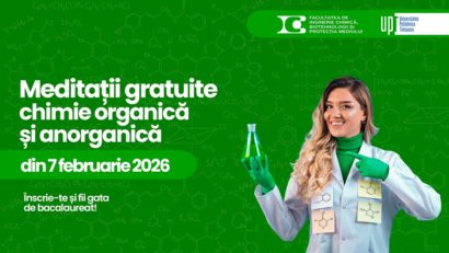 UPT reia cursurile gratuite pentru liceeni, la matematică, chimie și informatică