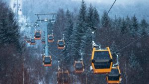 Telegondola din Vulcan funcționează din weekend