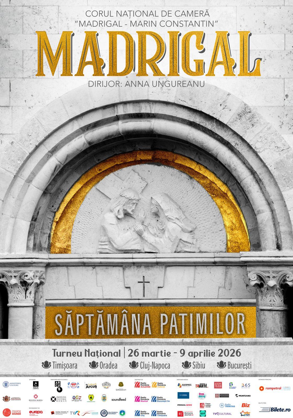 _MADRIGAL - Turneul de Paste SAPTAMANA PATIMILOR - POSTER