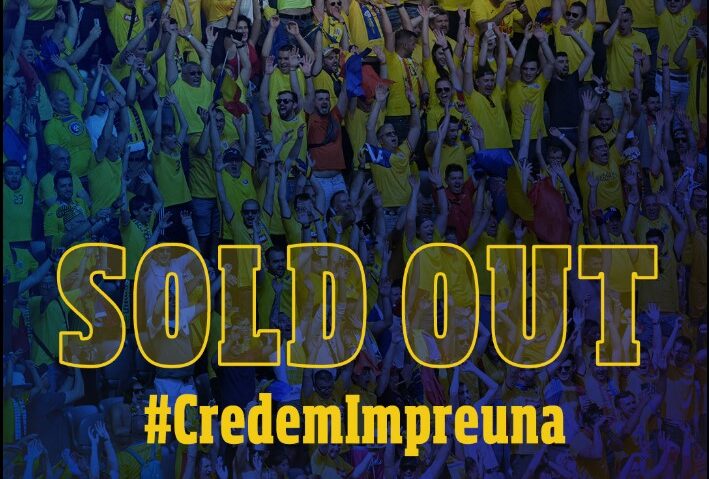 Biletele pentru barajul cu Turcia, epuizate în 20 de secunde