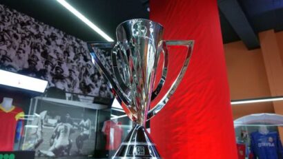 Trofeul SuperLigii, la Arad