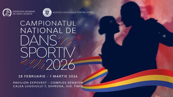 Timișoara găzduiește Campionatul Național de Dans Sportiv pe Secțiuni 2026