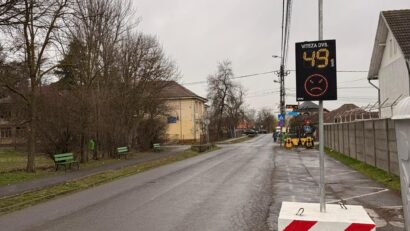 Cititoare de viteză montate lângă școli și parcuri din Timișoara