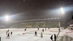 AUDIO / CSC Dumbrăvița a pierdut cu FC Argeș, într-un duel pe zăpadă