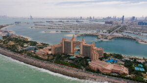Explozie pe celebra insulă artificială Palm Jumeirah din Dubai