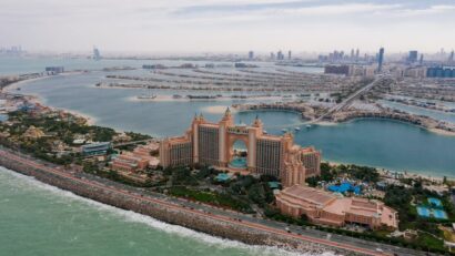 Explozie pe celebra insulă artificială Palm Jumeirah din Dubai