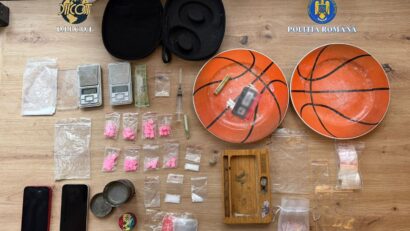 Traficant de droguri de mare risc, reținut după percheziții în Timișoara