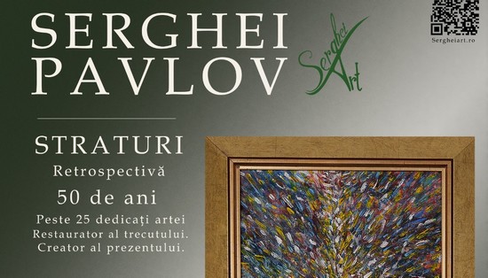 Expoziția „Straturi – Retrospectivă” semnată de artistul Serghei Pavlov, la BoBa Art Gallery din Timișoara
