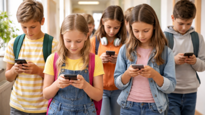 Dependența de ecrane la copii: când telefonul, tableta și jocurile devin periculoase