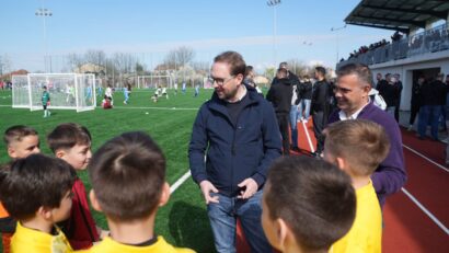 Baza sportivă „Vasile Deheleanu” din Timișoara, inaugurată după o investiție de 5 milioane de lei