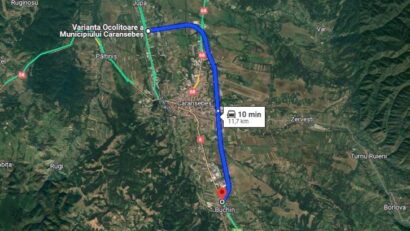 Încep lucrările de consolidare a centurii ocolitoare a municipiului Caransebeș