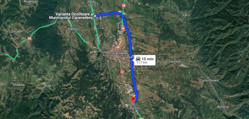 Încep lucrările de consolidare a centurii ocolitoare a municipiului Caransebeș