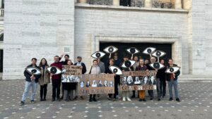 Flashmob în centrul Timișoarei: apel pentru o justiție independentă