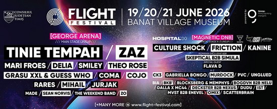 Flight Festival 2026: „Endless Flight” aduce artiști internaționali și o experiență extinsă la Timișoara
