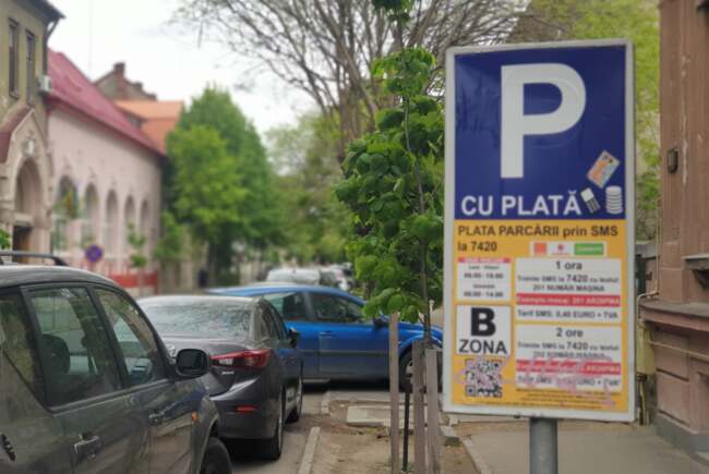 Tarifele pentru parcările din Arad ar putea crește cu aproximativ 10%