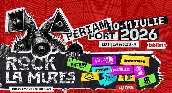 Noi artiști confirmați la Rock la Mureș 2026