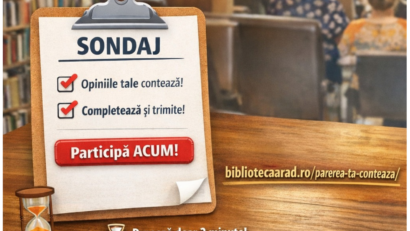 sondaj biblioteca arad