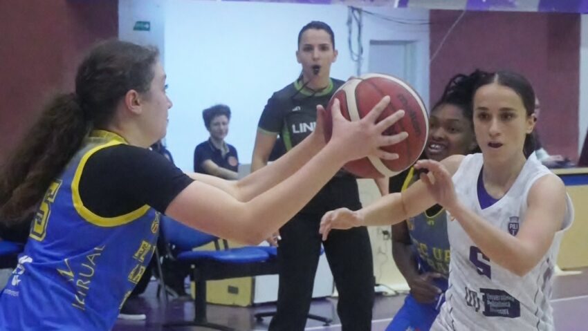 CSU Politehnica încheie pe 8 în prima ligă feminină