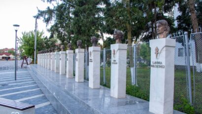 Deva extinde Aleea Gimnastelor: busturi pentru Cătălina Ponor, Sandra Izbașa și Nicolae Forminte