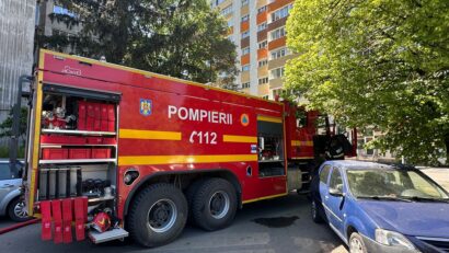 Incendiu într-un apartament din Timișoara. Zeci de locatari au fost evacuați