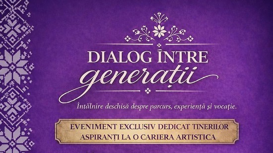 Dialog între generații la Timișoara: întâlnire cu Andreea Voica și Vasile Conea