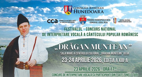 O nouă ediție a Festivalului “Drăgan Muntean”, la Deva