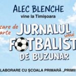 Fotbal și povești: Alec Blenche vine la Timișoara cu „fotbaliștii de buzunar”