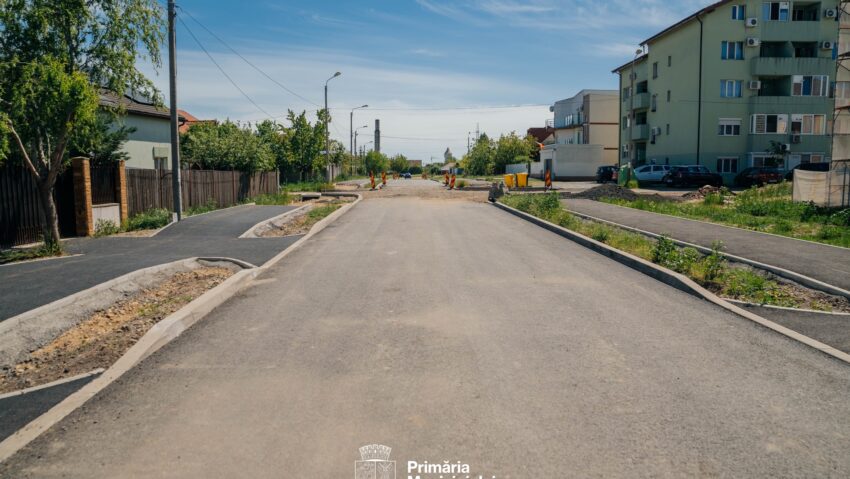 Lucrări în plină desfășurare pe 12 străzi din cartierul Blașcovici din Timișoara