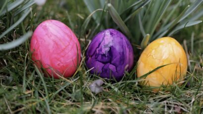 Vânătoare de ouă de Paște pentru copii, la Basilica Papală Maria Radna