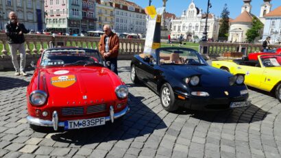 Peste 150 de mașini de colecție, la Retroparada Toamnei de la Timișoara