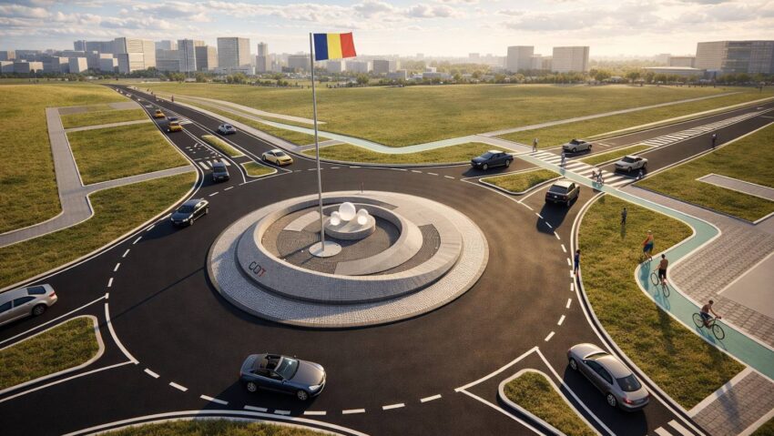 Concept unitar pentru sensurile giratorii din Timiș