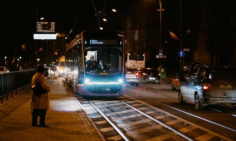 Program prelungit pentru transportul public din Timișoara în noaptea de Înviere