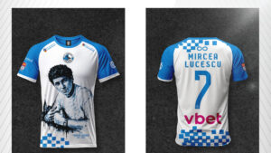 AUDIO | Corvinul, omagiu lui Mircea Lucescu, în meciul cu Chindia