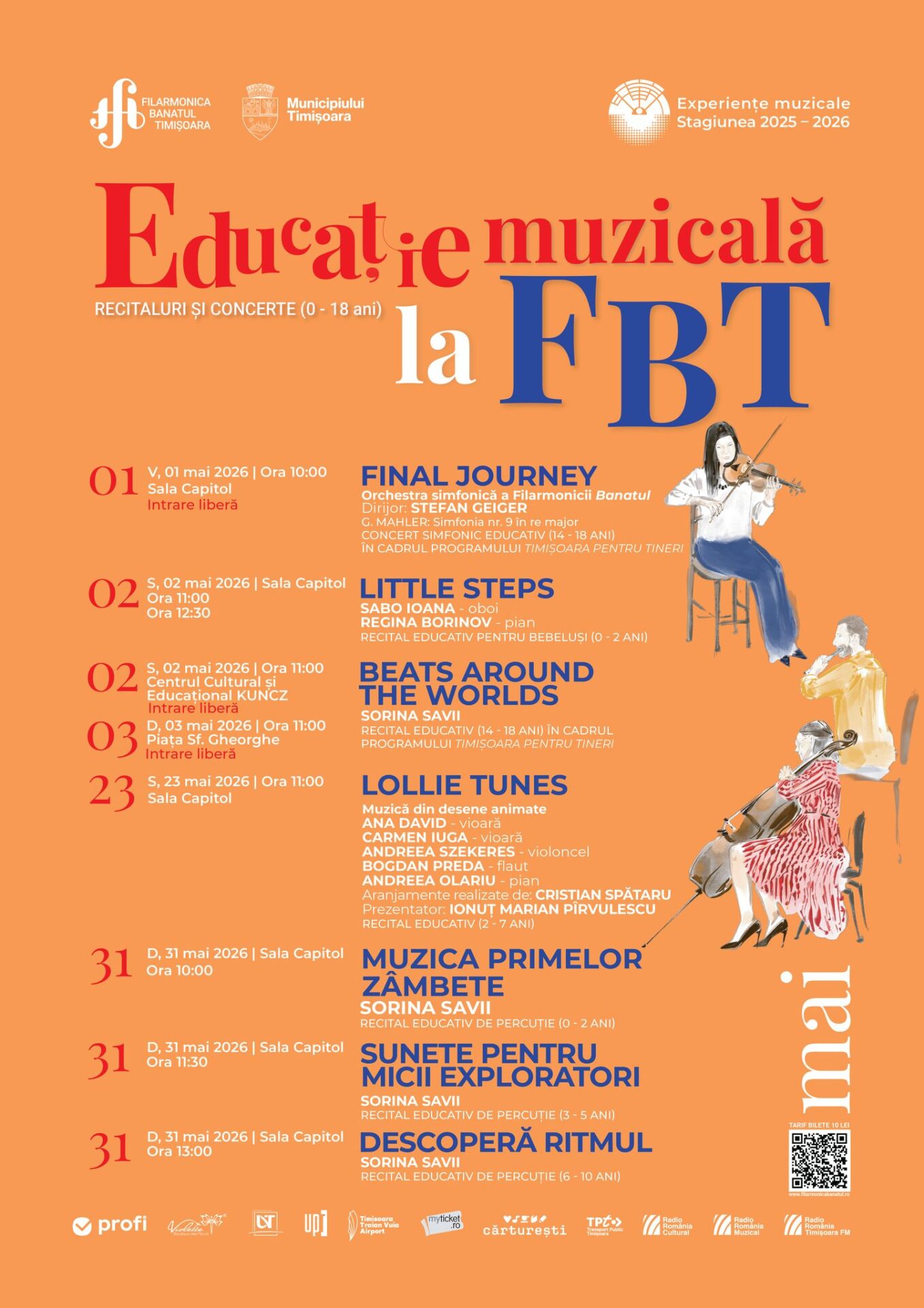 educatie muzicala filarmonica banatul