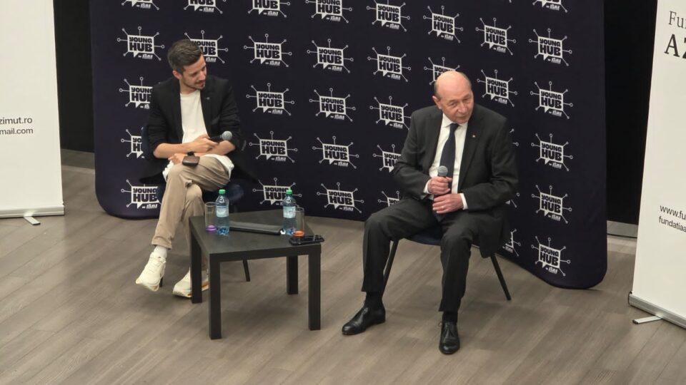 Traian Băsescu, la Timișoara: România riscă o criză financiară gravă fără instalarea rapidă a unui guvern