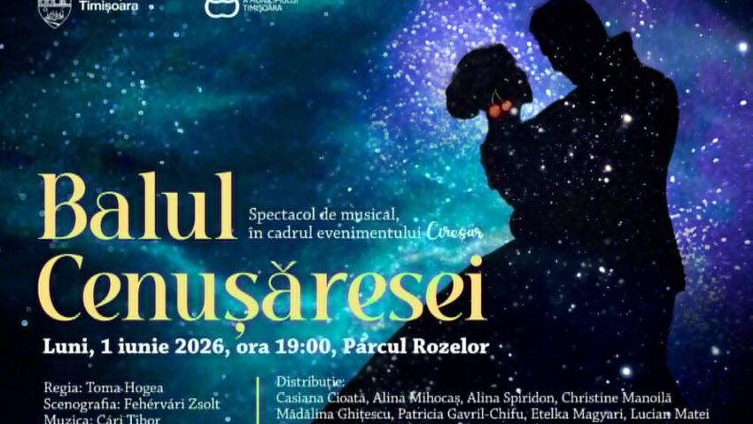 „Balul Cenușăresei”, premieră la Timișoara de Ziua Copilului