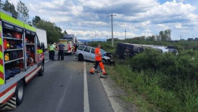 Accident mortal, pe drumul european E70 în Timiș