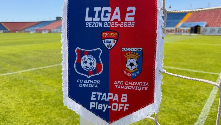 FC Bihor o bate pe Chindia a doua oară în play-off / AUDIO