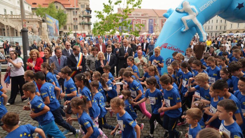 Ziua Europei, sărbătorită la Timișoara prin parade și concerte