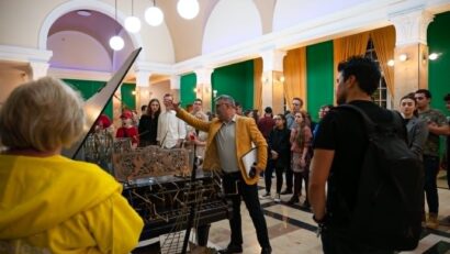 Noaptea Albă a Muzeelor la Filarmonica Banatul: film mut, muzică live și documente rare despre George Enescu