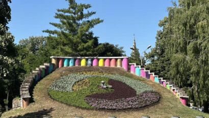 Ceasul floral din Timișoara intră în reabilitare completă după mai bine de 50 de ani