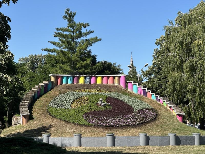 Ceasul floral din Timișoara intră în reabilitare completă după mai bine de 50 de ani
