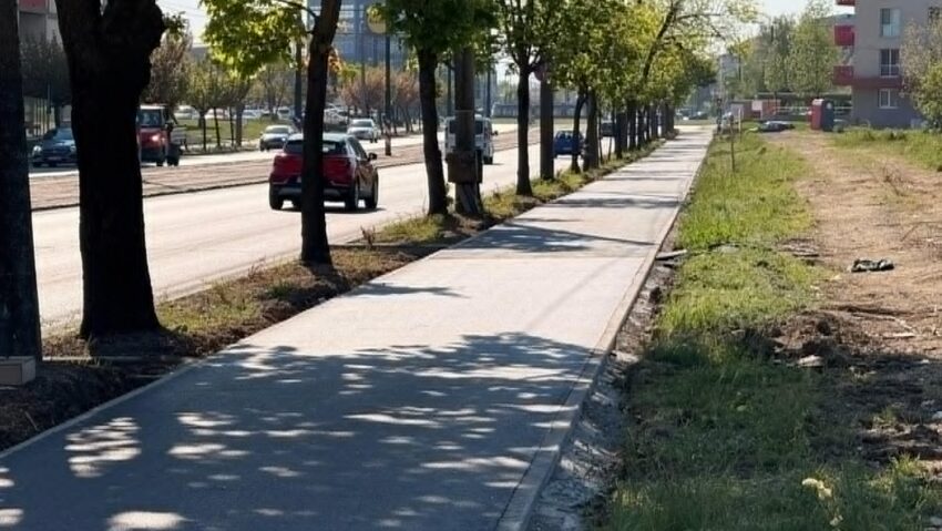 Se refac trotuarele din mai multe cartiere ale Timișoarei