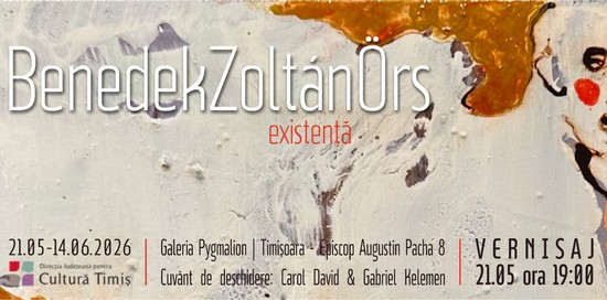Expoziția „Existență” a artistului Benedek Zoltán Örs, deschisă la Galeria Pygmalion